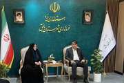 مدیرکل کانون یزد با فرماندار شهرستان بافق دیدار کرد