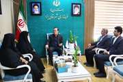 مدیرکل کانون استان یزد با سرپرست فرمانداری دیدار کرد
