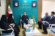 مدیرکل کانون استان یزد با سرپرست فرمانداری دیدار کرد